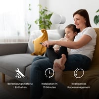 Sound bass ERA300 Állvány Szett - Fehér Fém Padlóállvány Sonos ERA 300 Hangszórókhoz - 2 db Kábelelrejtéssel - Prémium Minőségű Hangsugárzó  3