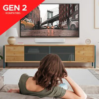 Držiak na soundbar Sound Bass pre Sonos Beam 1. a 2. generácie, biely, vrátane všetkého potrebného montážneho príslušenstva 3