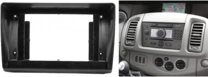 Sound-way 10.1" autórádió előlap Nissan Primastar Opel Vivaro Renault Trafic 2006-2014