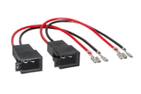 Sound Way 2 ks adaptér na pripojenie reproduktorov do auta – kompatibilné s Opel, Renault, Rover, Seat, Škoda, Volvo, Volkswagen – konektor na zapojenie reproduktorov 5