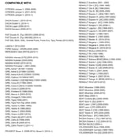 Sound Way 2 ks adaptér na pripojenie reproduktorov do auta – kompatibilné s Opel, Renault, Rover, Seat, Škoda, Volvo, Volkswagen – konektor na zapojenie reproduktorov 7