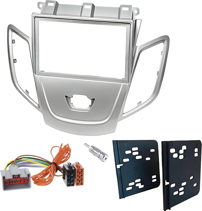Sound-way 2-DIN autórádió beépítőkeret Ford Fiesta 2008-2017