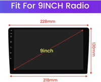 Sound-way 9" Autórádió BMW 3 Series E46 1998-2005 Fejegység Kerettel 6