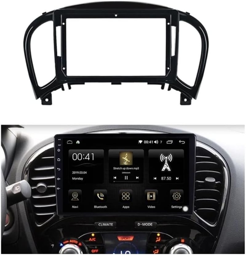 Sound-way 9" Autórádió Nissan Juke 2011-2019 CAN BUS Adapter Infinity ESQ