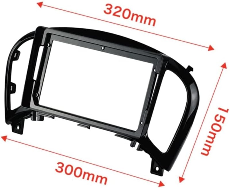 Sound-way 9" Autórádió Nissan Juke 2011-2019 CAN BUS Adapter Infinity ESQ