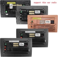 Sound Way 9 Colos Autórádió Beépítő Keret Renault Captur 2013-2019 Adapter 8