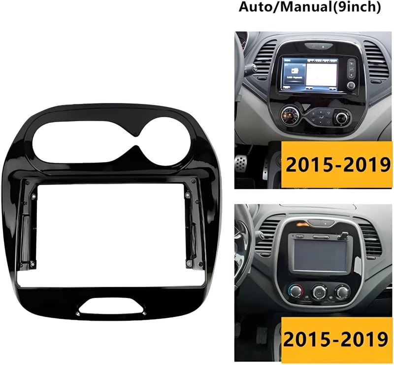 Sound Way 9 Colos Autórádió Beépítő Keret Renault Captur 2013-2019 Adapter
