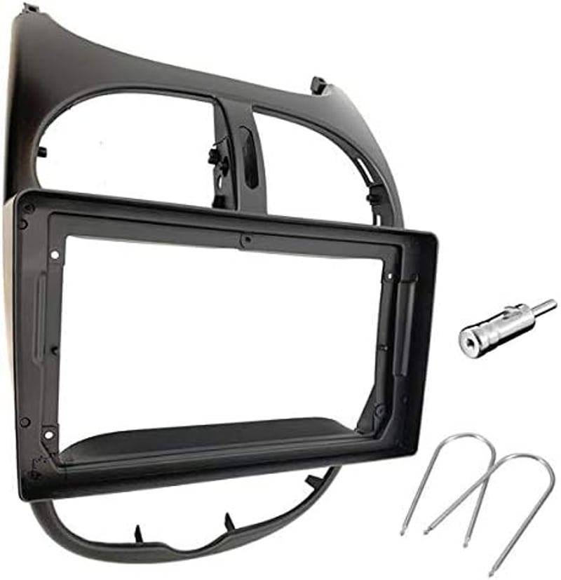 Sound Way 9 Inch Rádió Beépítő Keret Adapter Peugeot 206 Kompatibilis
