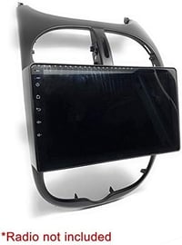 Sound Way 9 Inch Rádió Beépítő Keret Adapter Peugeot 206 Kompatibilis 5