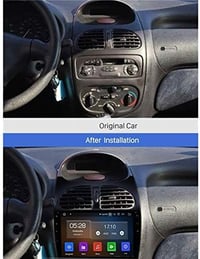 Sound Way 9 Inch Rádió Beépítő Keret Adapter Peugeot 206 Kompatibilis 4