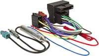 Sound Way Autórádió ISO Csatlakozó Adapter Kábel + Fakra Antenna Citroën C2 C3 C4 C5 C6 C8 Berlingo Jumpy 2