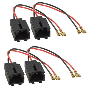 Adaptér na reproduktorové káble Sound Way pre vozidlá Citroën a Peugeot – 4 ks