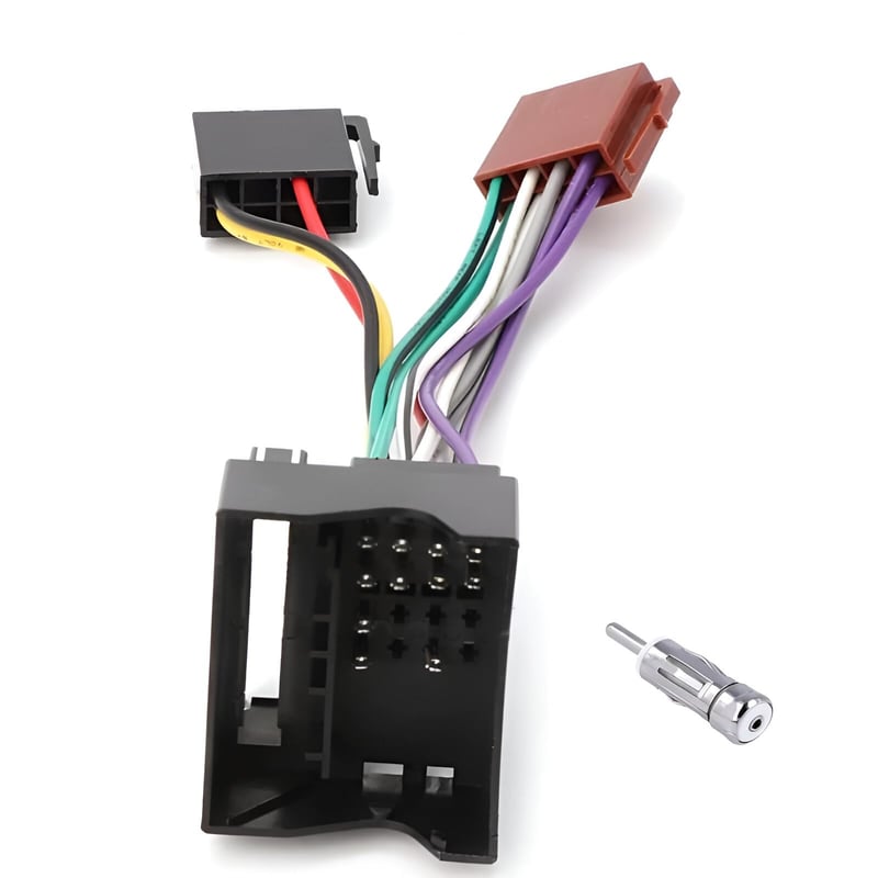 ISO adaptér Sound Way pre autorádio Ford Transit, Fiesta, Focus, Fusion s DIN anténnym konektorom