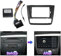 Sound-way Rádió adapter szerelőkészlet BMW 1-es sorozathoz E81 E82 E87 E88 6