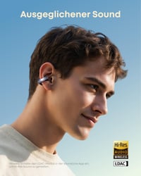 Otvorené slúchadlá Soundcore AeroClip od Anker, Bluetooth, Hi-Res, 12 mm menič 5