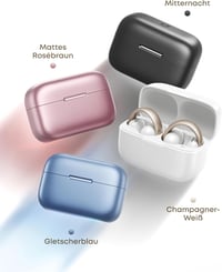 soundcore AeroClip nyitott fülhallgató Bluetooth, 12mm meghajtó, egész napos kényelem - Midnight 8