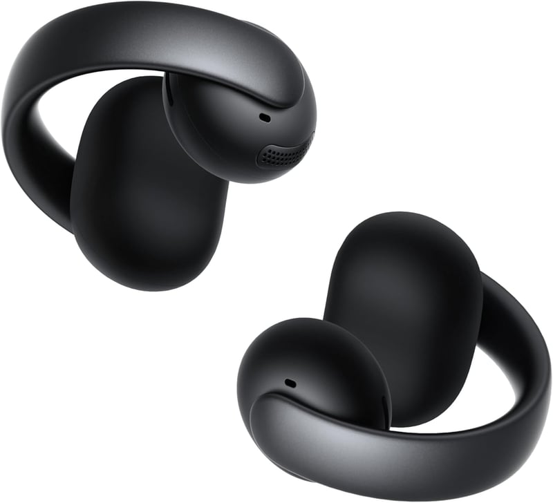 soundcore AeroClip nyitott fülhallgató Bluetooth, 12mm meghajtó, egész napos kényelem - Midnight