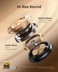 soundcore AeroClip nyitott fülhallgató Bluetooth, 12mm meghajtó, egész napos kényelem - Midnight 4