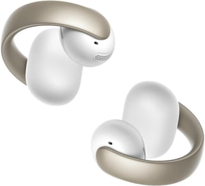 Soundcore AeroClip by Anker Bluetooth slušalice otvorenog tipa, Open-Ring dizajn - šampanj bijela