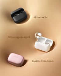 Soundcore AeroClip by Anker nyitott fülre Bluetooth fülhallgató, Open-Ring kialakítás - pezsgőfehér 8