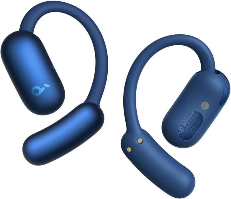 soundcore AeroFit 2 by Anker nyitott fülű Bluetooth 5.4 fülhallgató, 42 óra, IP55 - kék