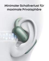 Otvorené slúchadlá Soundcore by Anker AeroFit 2, preklad pomocou AI, odolnosť voči vode IP55, Bluetooth slúchadlá s otvorenou konštrukciou 3