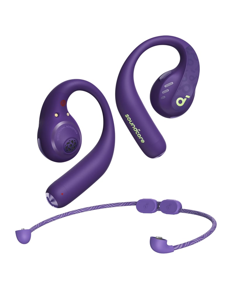 Slúchadlá soundcore by Anker AeroFit Pro s otvorenou konštrukciou, ultraľahké, ergonomické, intenzívny zvuk LDAC, Bluetooth 5.3, odolnosť voči vode IPX5, 46 hodín výdrže batérie