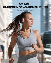 Slúchadlá soundcore by Anker AeroFit Pro s otvorenou konštrukciou, ultraľahké, pohodlné na nosenie, otvorený Bluetooth headset 6