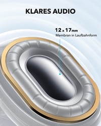 Slúchadlá soundcore by Anker C40i s otvorenou konštrukciou, klip na ucho, flexibilný kĺbový dizajn, ovládanie tlačidlami, ľahké nosenie, ušný klip 4
