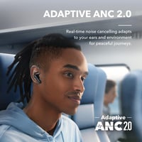 Bluetooth slúchadlá Soundcore by Anker Liberty 4 NC s potlačením hluku – čierne (repasované) 3
