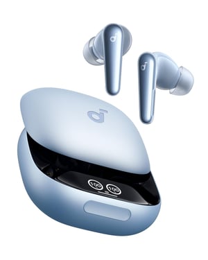 Soundcore by Anker Liberty 4 Pro bežične slušalice s uklanjanjem buke, 7 senzora, ANC u stvarnom vremenu, brzo punjenje, Hi-Fi zvuk, 6 mikrofona
