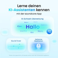 Bezdrôtové slúchadlá s potlačením hluku Soundcore by Anker Liberty 4 Pro, 7 senzorov, ANC v reálnom čase, rýchle nabíjanie, Hi-Fi zvuk, 6 mikrofónov 7