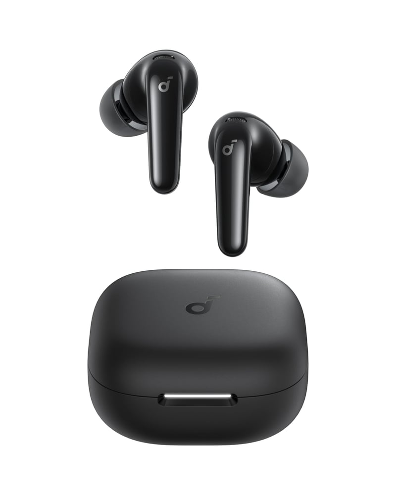 Căști wireless Bluetooth soundcore by Anker P31i, sunet Hi-Res, negru