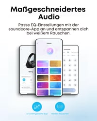 Soundcore by Anker Q20i Bluetooth fejhallgató ANC, 40 órás akkumulátor, Hi-Res Audio 4