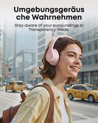 Soundcore by Anker Q20i Bluetooth fejhallgató ANC, 40 órás akkumulátor, Hi-Res Audio 6
