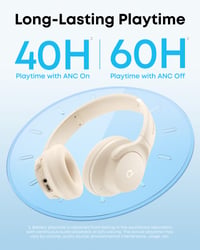 Bluetooth slúchadlá soundcore by Anker Q20i biele, hybridné aktívne potlačenie hluku, 40 hodín výdrže batérie s ANC, Hi-Res Audio, renovované 5