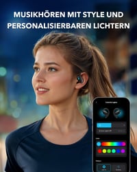 Slúchadlá soundcore by Anker V20i s otvorenou konštrukciou, nastaviteľnými háčikmi za uši a Bluetooth 5.4 6