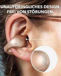 Slúchadlá soundcore C40i Anker s otvorenou konštrukciou, klip na ucho, flexibilný kĺbový dizajn, ovládanie tlačidlami, ľahké nosenie, náušný klip R 6