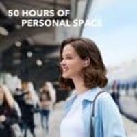 Soundcore Space A40 Biele Bluetooth Slúchadlá s potlačením hluku A3936G21 Bezdrôtový headset 8