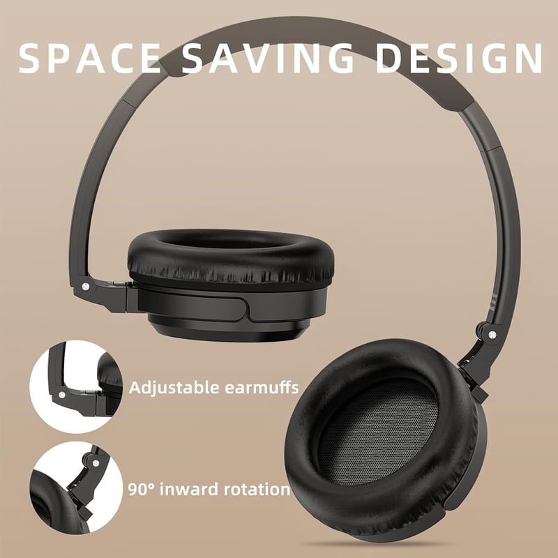SoundMAGIC P23BT Bluetooth fejhallgató zajszűrés mikrofonnal, HiFi hang fekete