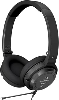 SoundMAGIC P23BT Bluetooth fejhallgató zajszűrés mikrofonnal, HiFi hang fekete 1