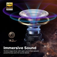 SoundPEATS Air3 Deluxe HS Bluetooth Fülhallgató LDAC Hi-Res Hangzással, 5.3 Vezeték Nélküli, ENC Mikrofonnal, 14.2mm Meghajtó, Játék Mód, 20 3