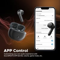 SoundPEATS Air3 Deluxe HS Bluetooth Fülhallgató LDAC Hi-Res Hangzással, 5.3 Vezeték Nélküli, ENC Mikrofonnal, 14.2mm Meghajtó, Játék Mód, 20 7