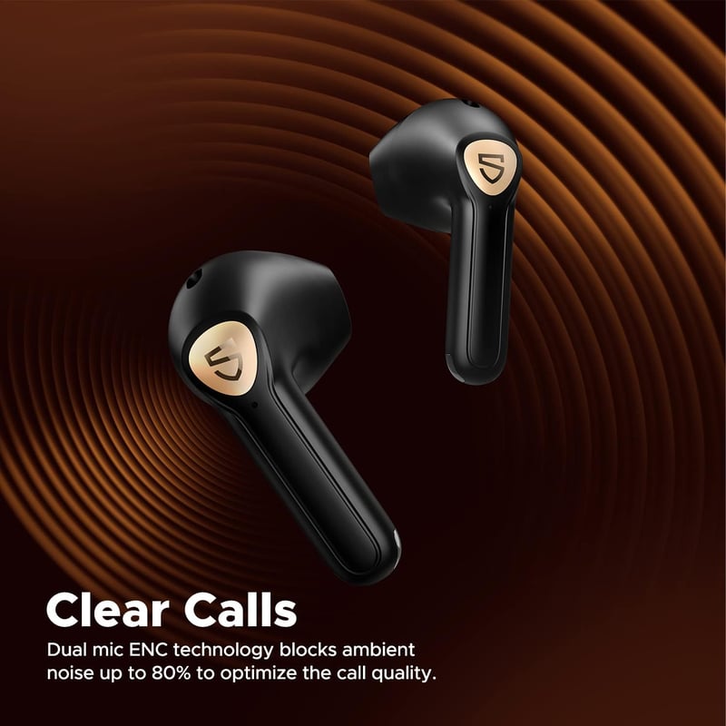 SoundPEATS Air3 Deluxe HS Bluetooth Fülhallgató LDAC Hi-Res Hangzással, 5.3 Vezeték Nélküli, ENC Mikrofonnal, 14.2mm Meghajtó, Játék Mód, 20