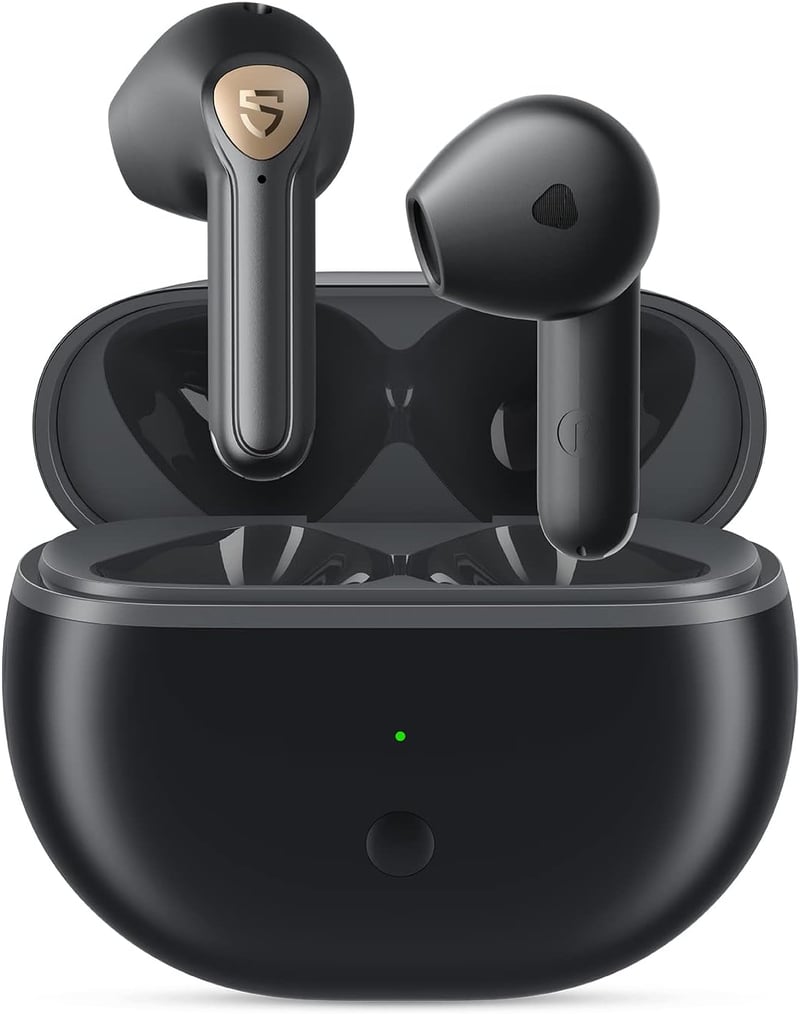 SoundPEATS Air3 Deluxe HS Bluetooth Fülhallgató LDAC Hi-Res Hangzással, 5.3 Vezeték Nélküli, ENC Mikrofonnal, 14.2mm Meghajtó, Játék Mód, 20