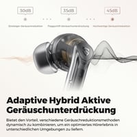 SoundPEATS Air4 Pro Vezeték Nélküli Fülhallgató AptX Veszteségmentes Hanggal, Bluetooth 5.3, Adaptív Hibrid ANC, 6 Mikrofon, 26 Órás Üzemidő 3
