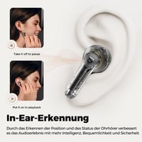 SoundPEATS Air4 Pro Vezeték Nélküli Fülhallgató AptX Veszteségmentes Hanggal, Bluetooth 5.3, Adaptív Hibrid ANC, 6 Mikrofon, 26 Órás Üzemidő 8