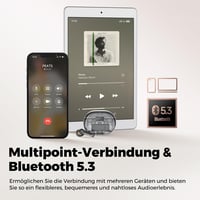 SoundPEATS Air4 Pro Vezeték Nélküli Fülhallgató AptX Veszteségmentes Hanggal, Bluetooth 5.3, Adaptív Hibrid ANC, 6 Mikrofon, 26 Órás Üzemidő 7
