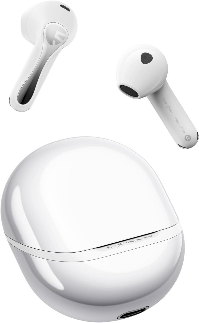 SoundPEATS Air5 Bluetooth Fülhallgató - Hi-Res/aptX Adaptív Hangzás, 13 mm Meghajtó, 30 Órás Üzemidő, Bluetooth 5.4, Vezeték Nélküli