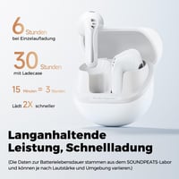 SoundPEATS Air5 Lite Bluetooth Fülhallgató - Hi-Res Hangzás, LDAC Kodek, 13mm Meghajtó, Térhangzás, Zajszűrés, 30 Órás Üzemidő, Applikációs  5